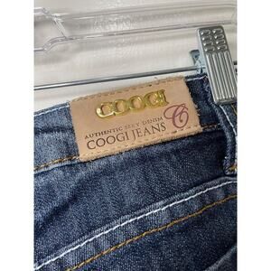 Coogi Authentic Sexy Denim Bermuda Jeans Pre-owned 98% Cotton Size 11/12